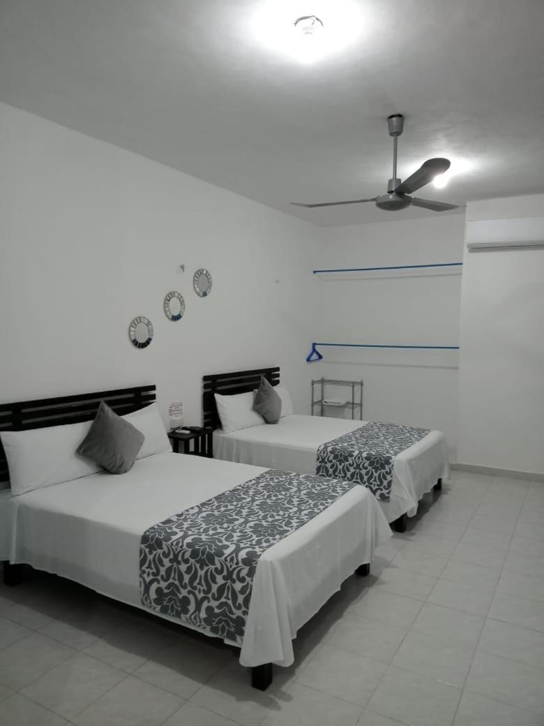 Hotel Apartaments Solecito Bacalar - Free Bikes & Paddle Eksteriør bilde