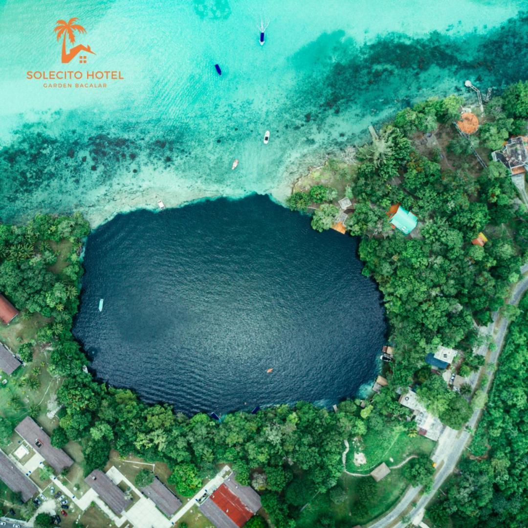 Hotel Apartaments Solecito Bacalar - Free Bikes & Paddle Eksteriør bilde